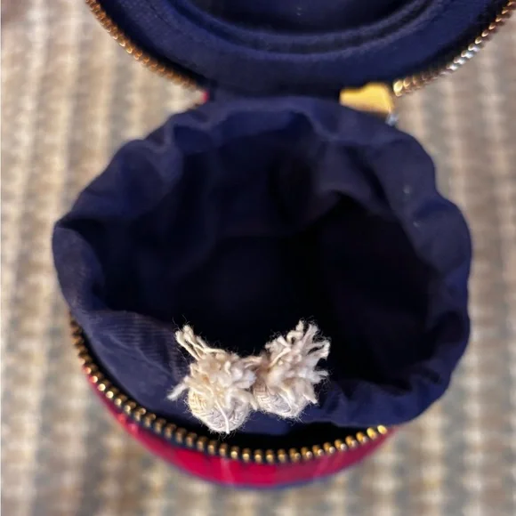 Vineyard Vines Tartan Plaid Travel Jewelry Case - Picture 6 of 6